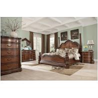 B705-71 Ashley Furniture Ledelle - Brown Queen Poster Bed