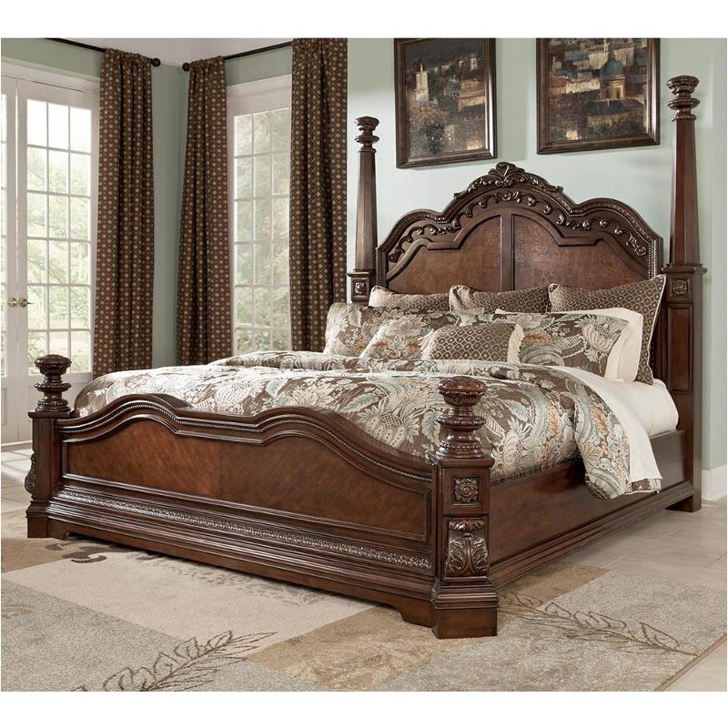 California King Bed Frame With Posts, King Size Bed With Big Post
