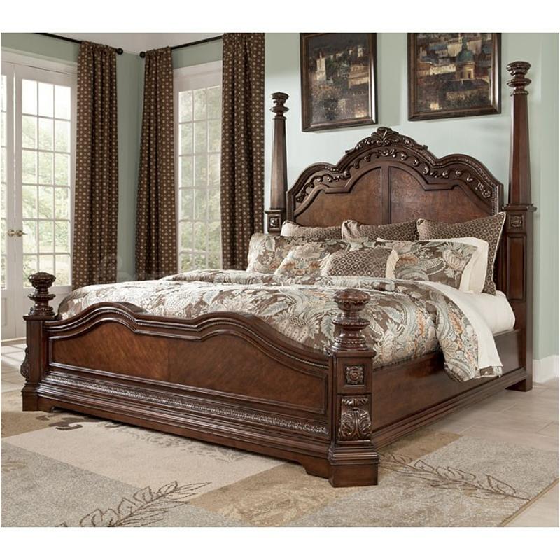 B705-99 Ashley Furniture Ledelle - Brown Bedroom Furniture Bed