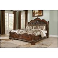 B705-57 Ashley Furniture Ledelle - Brown Queen Sleigh Bed