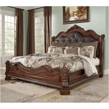 B705-58 Ashley Furniture Ledelle - Brown Bedroom Furniture Bed
