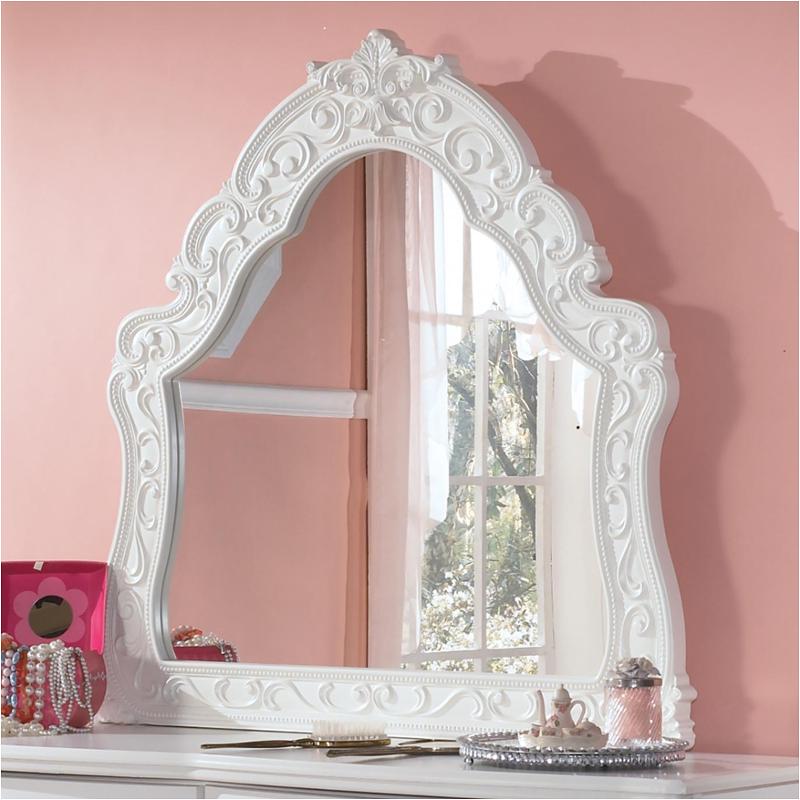 B188-37 Ashley Furniture Exquisite - White Bedroom Furniture Mirror