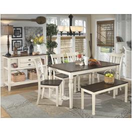 D583-25 Ashley Furniture Whitesburg - Brown/cottage White Dining Room Furniture Dining Table