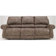 7410088 Ashley Furniture Oberson - Gunsmoke Reclining Sofa