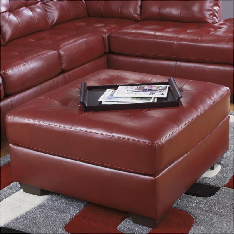 2010008 Ashley Furniture Alliston Durablend - Salsa Living Room Furniture Ottoman
