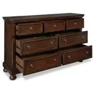 B697-31 Ashley Furniture Porter - Rustic Brown Dresser