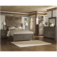 B251-57 Ashley Furniture Juararo - Dark Brown Bedroom Furniture Bed