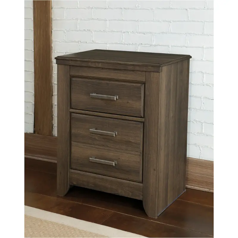 B251-92 Ashley Furniture Juararo - Dark Brown Bedroom Furniture Nightstand