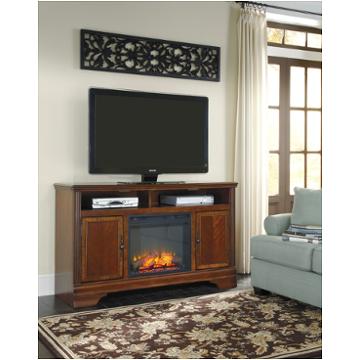 W527-68 Ashley Furniture Hamlyn - Dark Brown Home Entertainment Furniture Tv Console