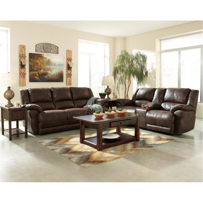 1150088 Ashley Furniture Garthay - Sable Reclining Sofa