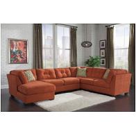 1970134 Ashley Furniture Delta City - Rust Living Room Furniture Sectional