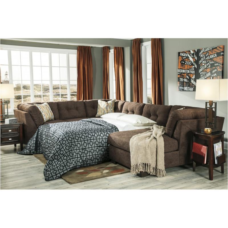 1970271 Ashley Furniture Delta City - Chocolate Living Room Furniture Sectional