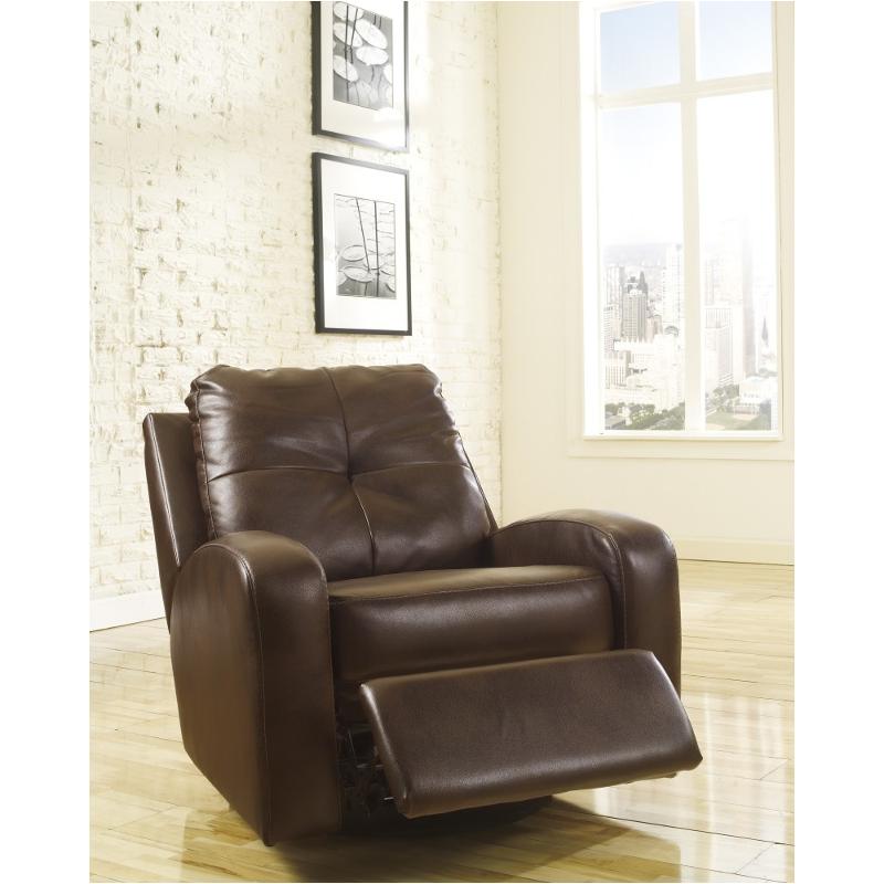 2140061 Ashley Furniture Mannix Durablend - Espresso Living Room Furniture Recliner