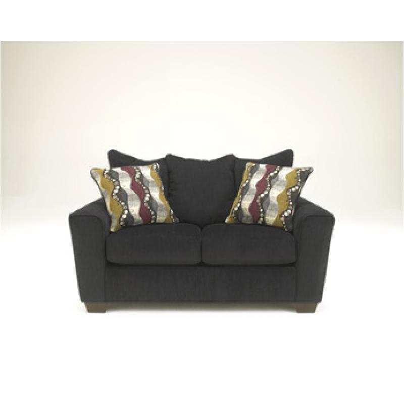 2690035 Ashley Furniture Brogain - Ebony Living Room Furniture Loveseat