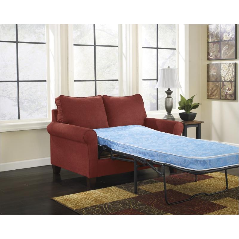 2710237 Ashley Furniture Zeth - Crimson Twin Sofa Sleeper