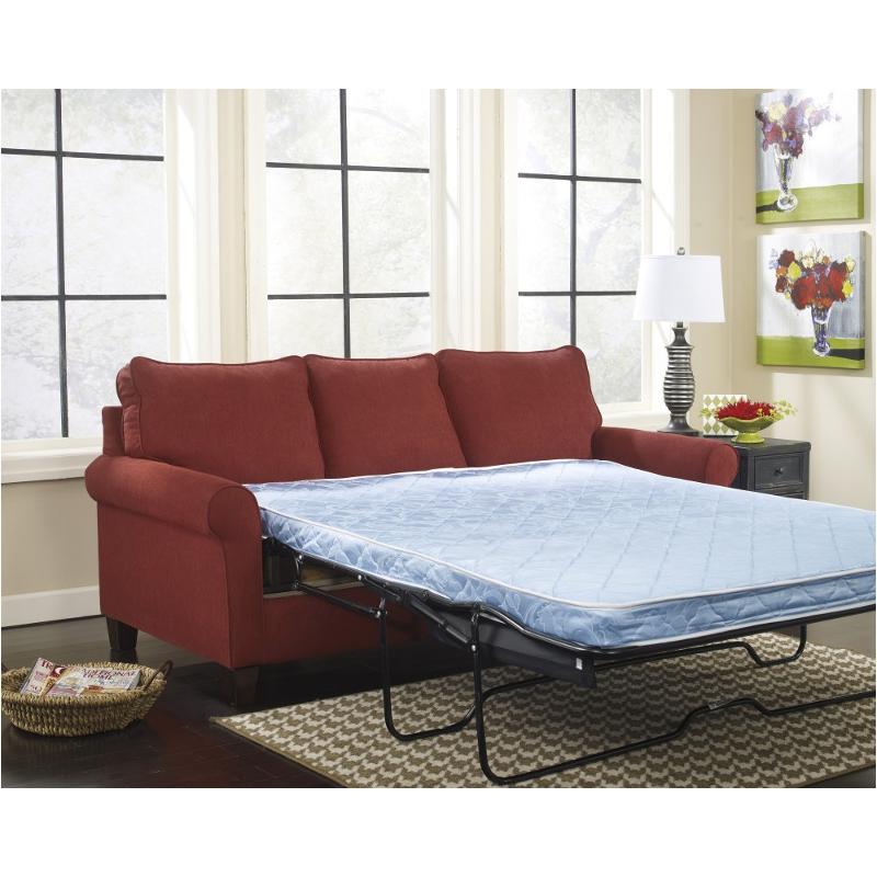 2710239 Ashley Furniture Zeth - Crimson Queen Sofa Sleeper