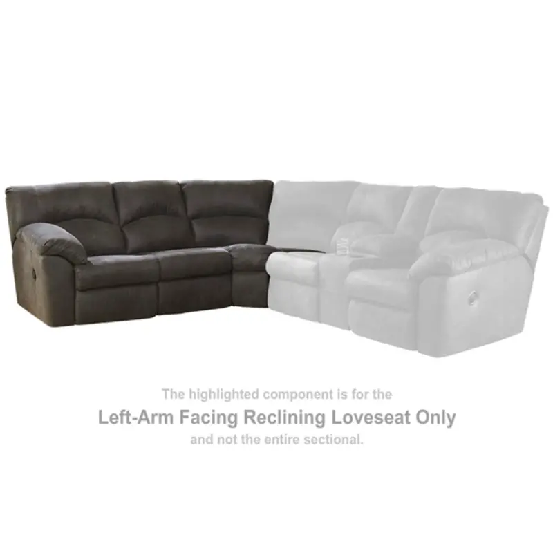 2780148 Ashley Furniture Laf Single Reclining Loveseat