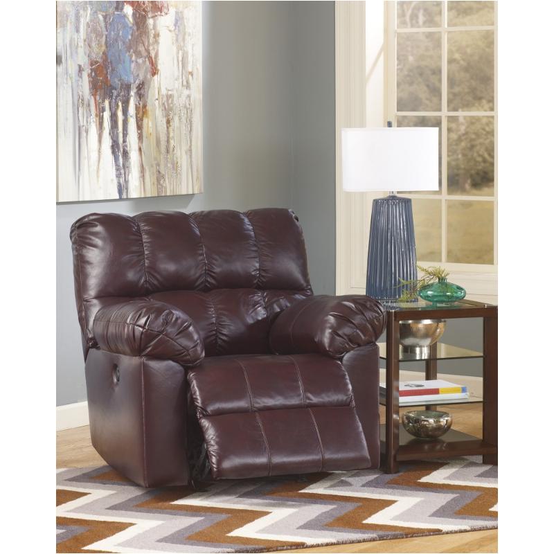 2900025 Ashley Furniture Kennard Burgundy Rocker Recliner