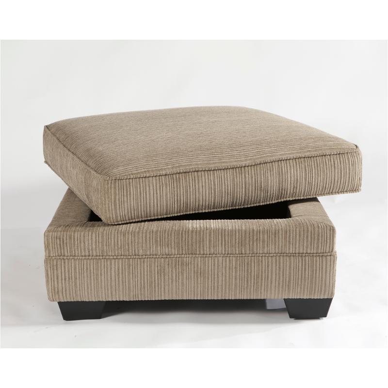 3050011 Ashley Furniture Katisha Platinum Ottoman With Storage