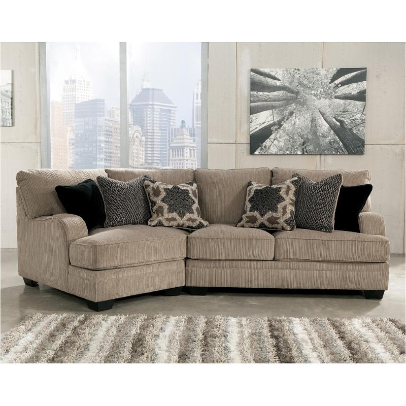 3050056 Ashley Furniture Katisha - Platinum Living Room Furniture Sectional