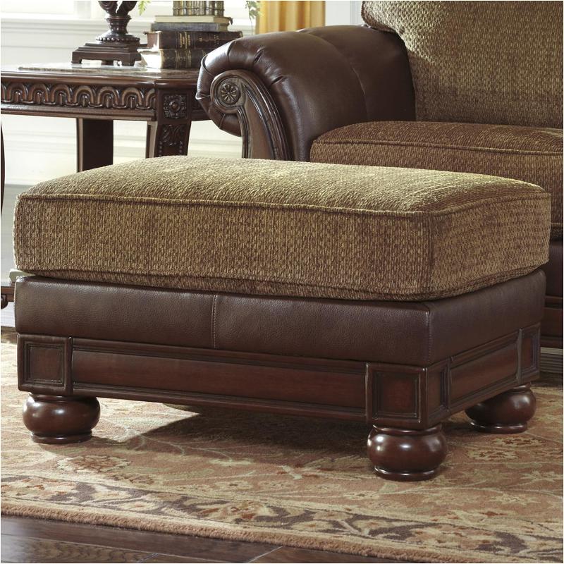 3060514 Ashley Furniture Beamerton Heights - Chestnut Living Room Furniture Ottoman