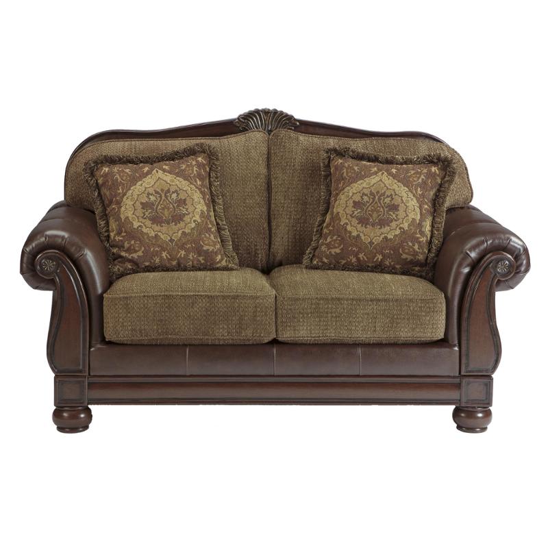 3060535 Ashley Furniture Beamerton Heights - Chestnut Living Room Furniture Loveseat