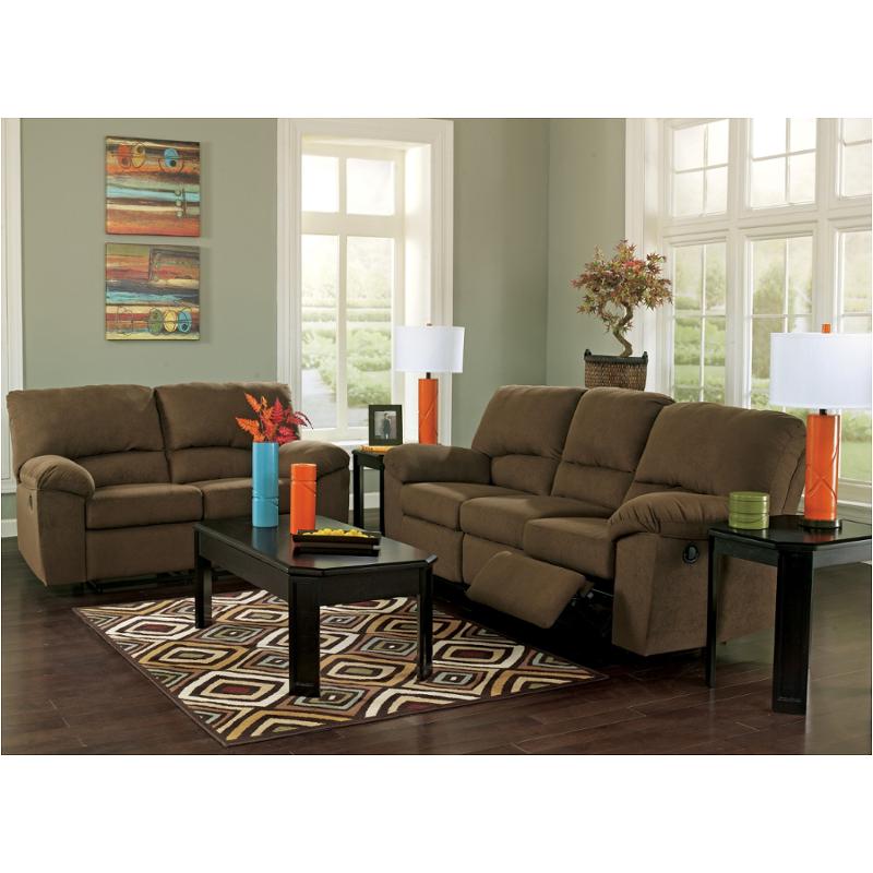 3380188 Ashley Furniture Kickoff - Chocolate Living Room Furniture Loveseat