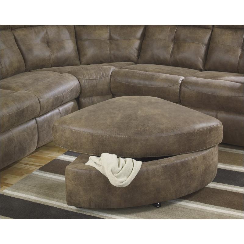3810011 Ashley Furniture Hewson - Earth Living Room Furniture Ottoman