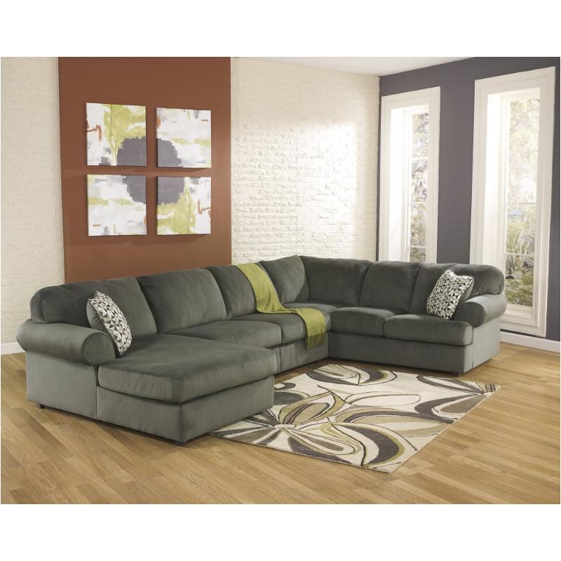 3980334 Ashley Furniture Jessa Place - Pewter Living Room Furniture Sectional