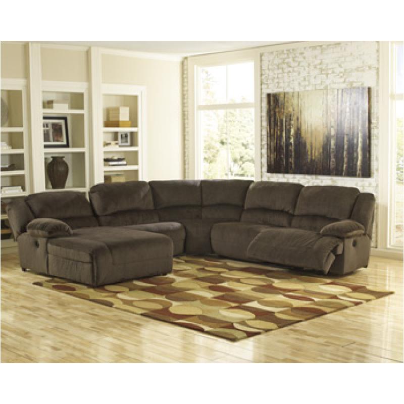 5670141 Ashley Furniture Toletta - Chocolate Living Room Furniture Sectional