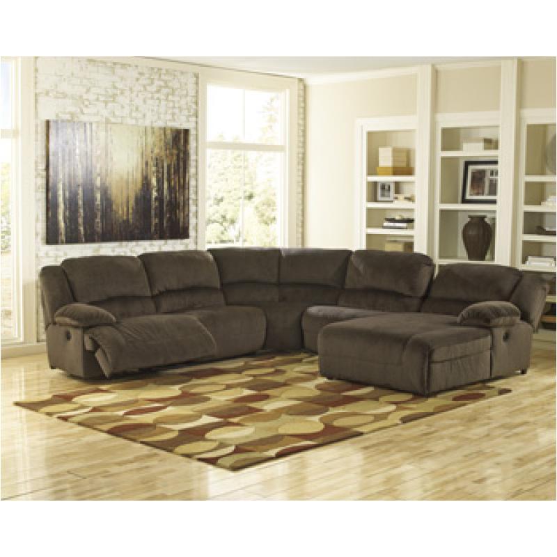 5670146 Ashley Furniture Toletta - Chocolate Living Room Furniture Sectional