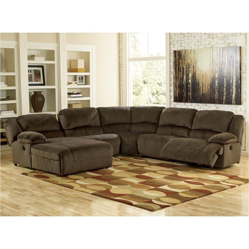 5670146 Ashley Furniture Toletta - Chocolate Armless Chair