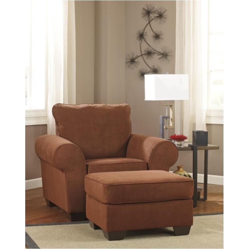 6590114 Ashley Furniture Deandre - Terra Cotta Living Room Furniture Ottoman