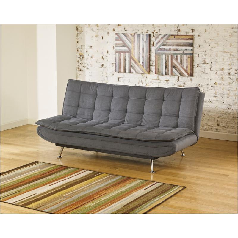 6760145 Ashley Furniture Sula Charcoal Flip Flop Sofa