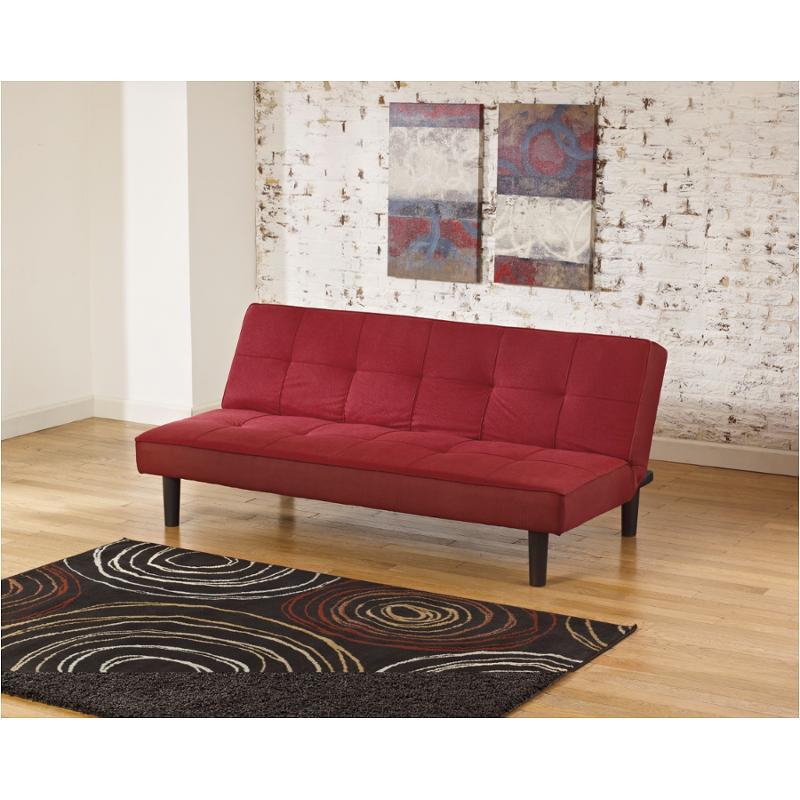 6830145 Ashley Furniture Vara Red Flip Flop Sofa Red