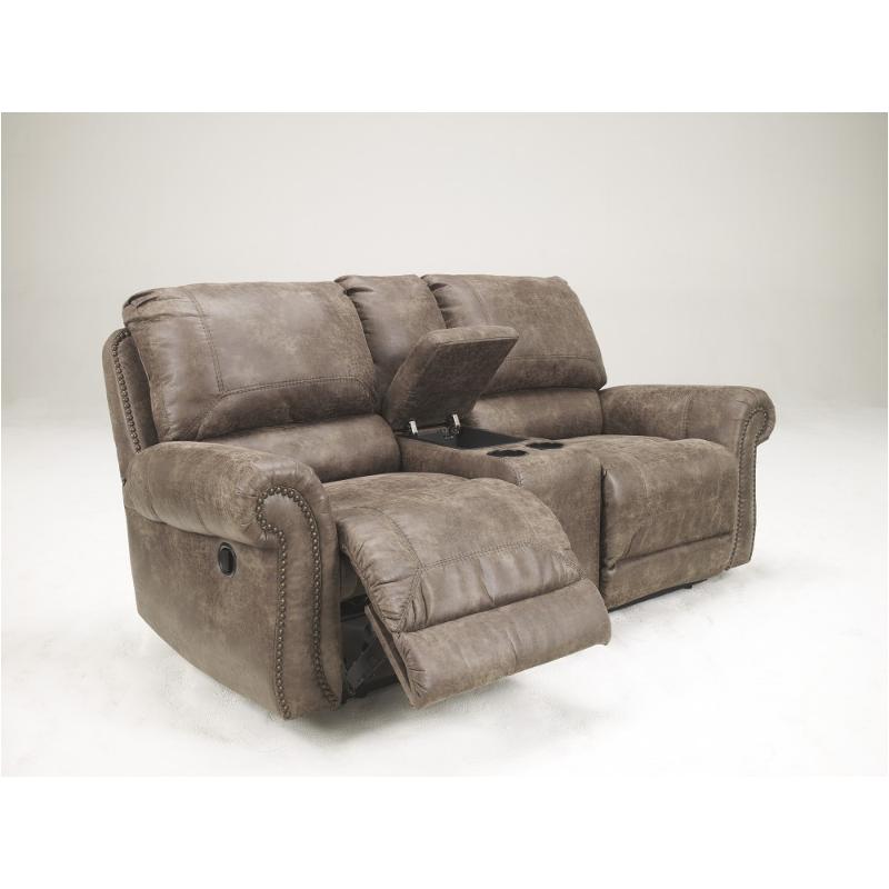 7410096 Ashley Furniture Oberson - Gunsmoke Living Room Furniture Loveseat