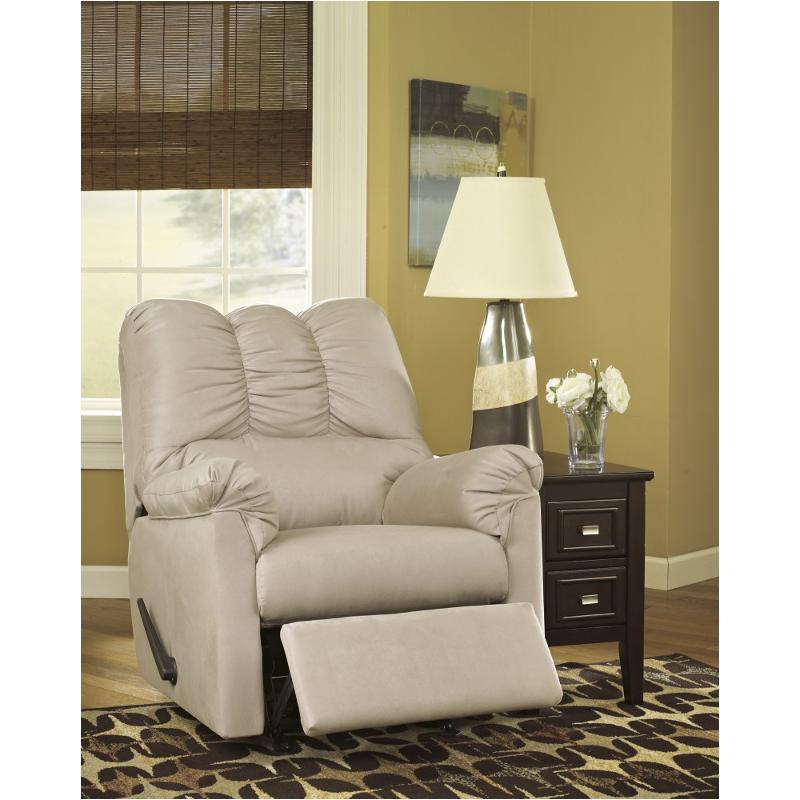 7500025 Ashley Furniture Darcy - Stone Living Room Furniture Recliner