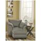 7500514 Ashley Furniture Darcy - Cobblestone Living Room Furniture Ottoman