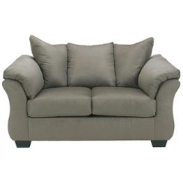 7500535 Ashley Furniture Darcy - Cobblestone Living Room Furniture Loveseat
