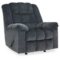 8110525 Ashley Furniture Ludden - Blue Living Room Furniture Recliner