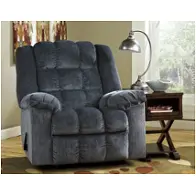 8110525 Ashley Furniture Ludden Blue Rocker Recliner blue