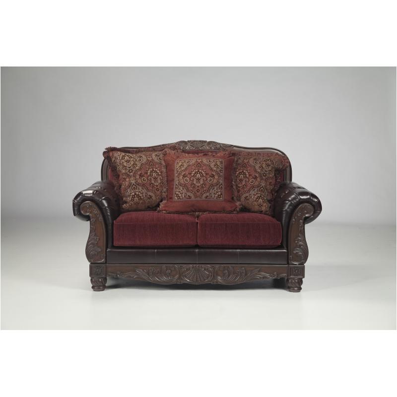 8240235 Ashley Furniture Weslynn Place - Burgundy Living Room Furniture Loveseat