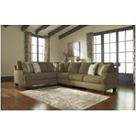 8690146 Ashley Furniture Nisland - Wicker Living Room Furniture Sectional