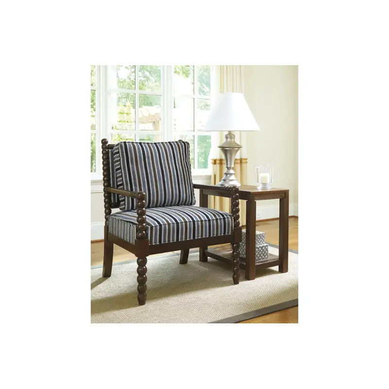 8700260 Ashley Furniture Navasota - Charcoal Living Room Furniture Accent Chair