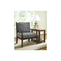 8700260 Ashley Furniture Navasota - Charcoal Living Room Furniture Accent Chair