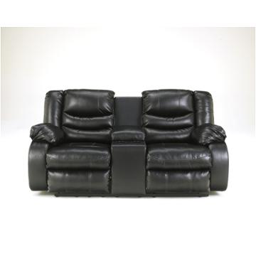 9520294 Ashley Furniture Linebacker Durablend - Black Living Room Furniture Loveseat