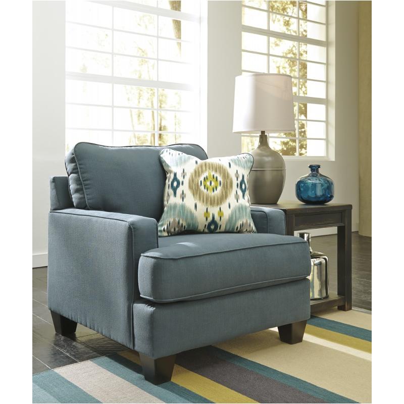 ashley furniture teal chair