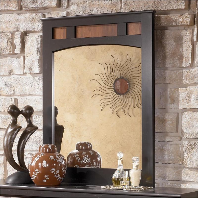 B136-36 Ashley Furniture Aimwell - Dark Brown Bedroom Furniture Mirror
