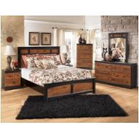 B136-57 Ashley Furniture Aimwell - Dark Brown Bedroom Furniture Bed