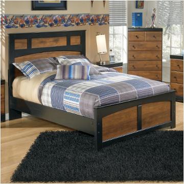 B136-84 Ashley Furniture Aimwell - Dark Brown Bedroom Furniture Bed
